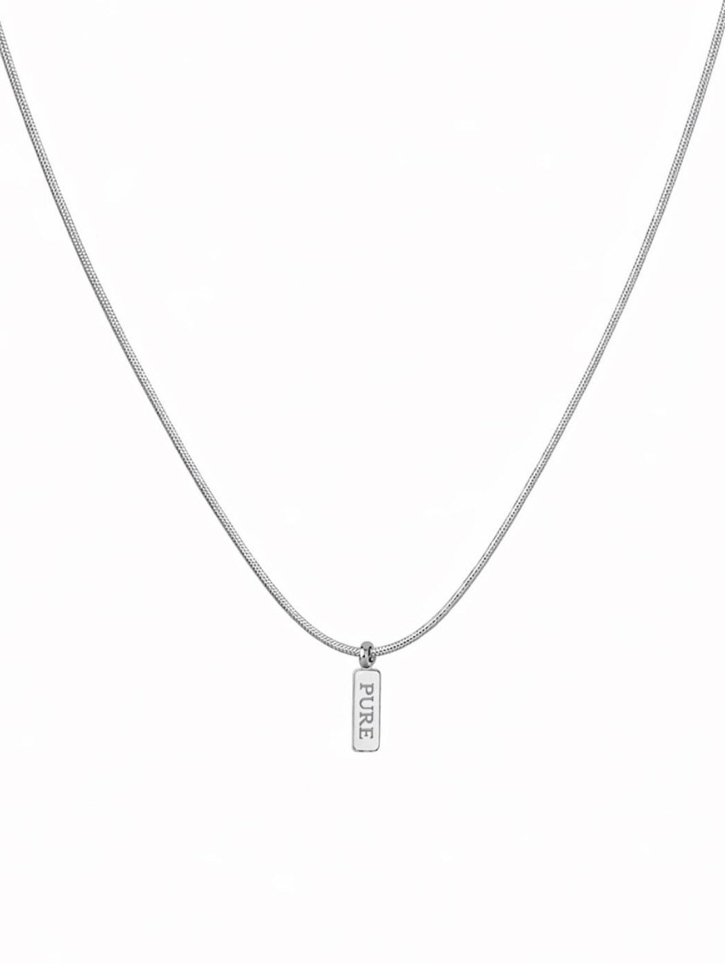 SILVER PURE NECHLACE