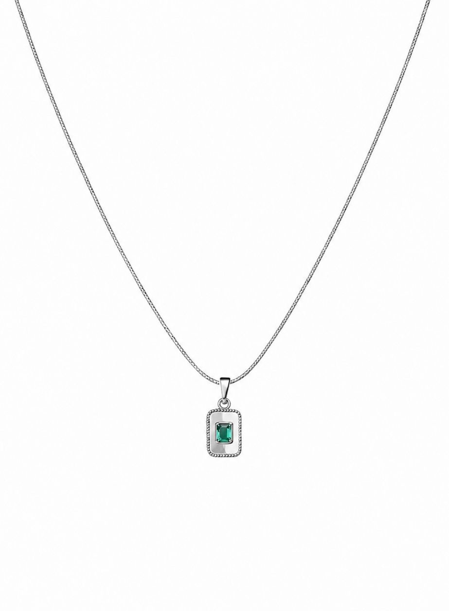 GREEN ZIRCON NECKLACE