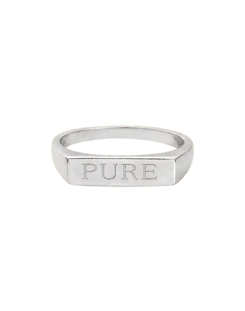PURE RING SILVER